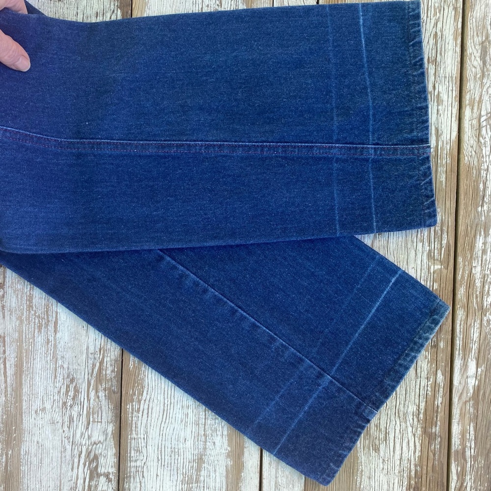 Vintage 80’s jeans, embroidered pockets, straight leg, 22” waist, XS - Picture 12 of 14